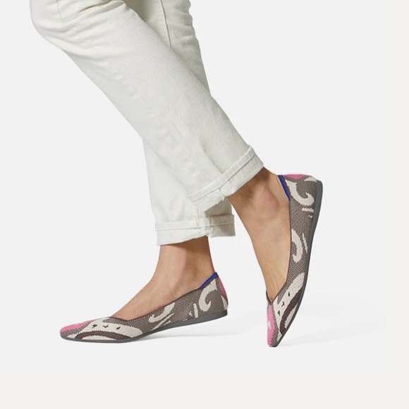 Rothy's Retired The Point Moroccan Rose RARE Limited Edition in a Women's size 9 - Picture 9 of 11